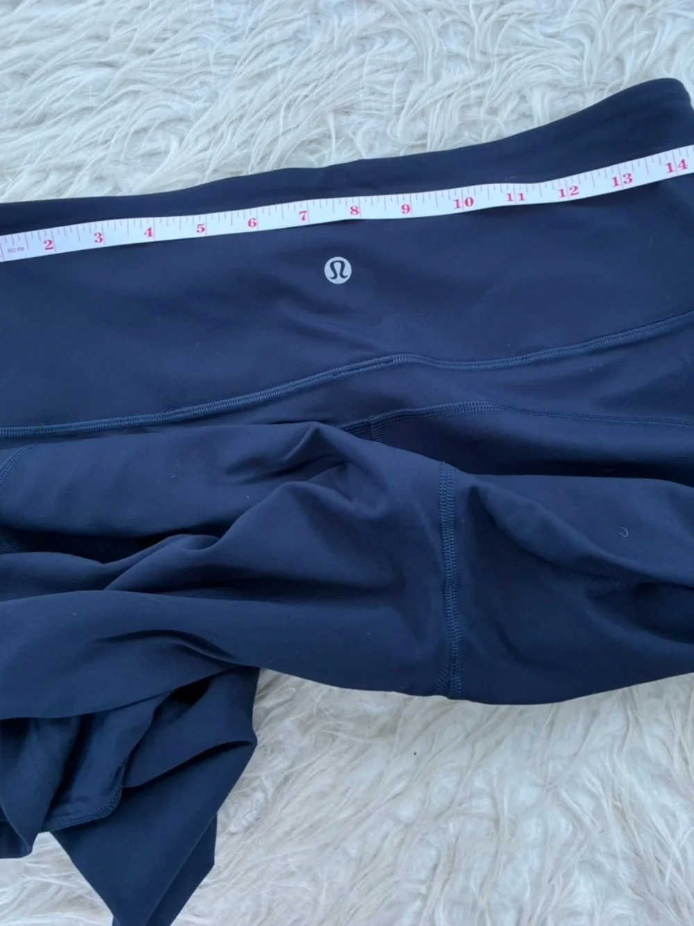 🌺LIKE NEW $128 lululemon Navy High-Rise groove Flare wide leg pants 🌺size 12